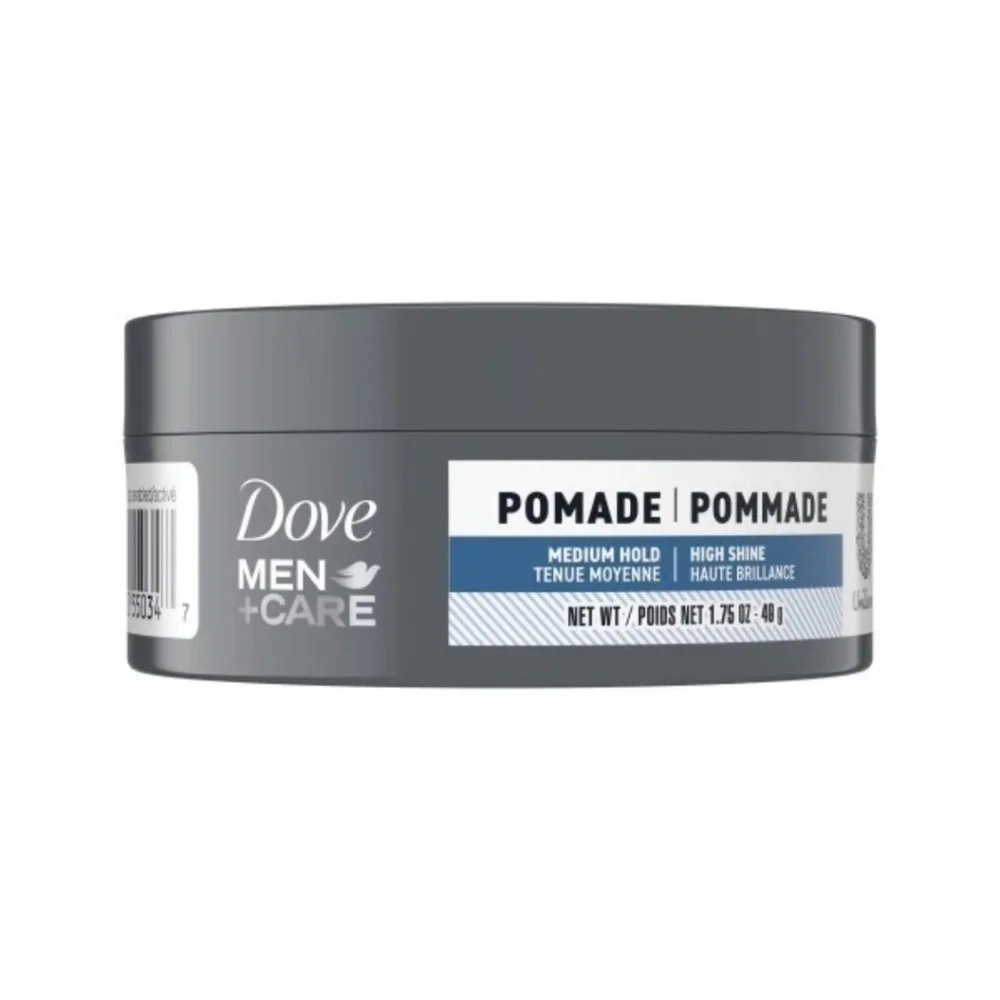 Dove Men + Care Polishing Pomade Medium Hold High Shine Non-greasy 1.75 oz / 49g